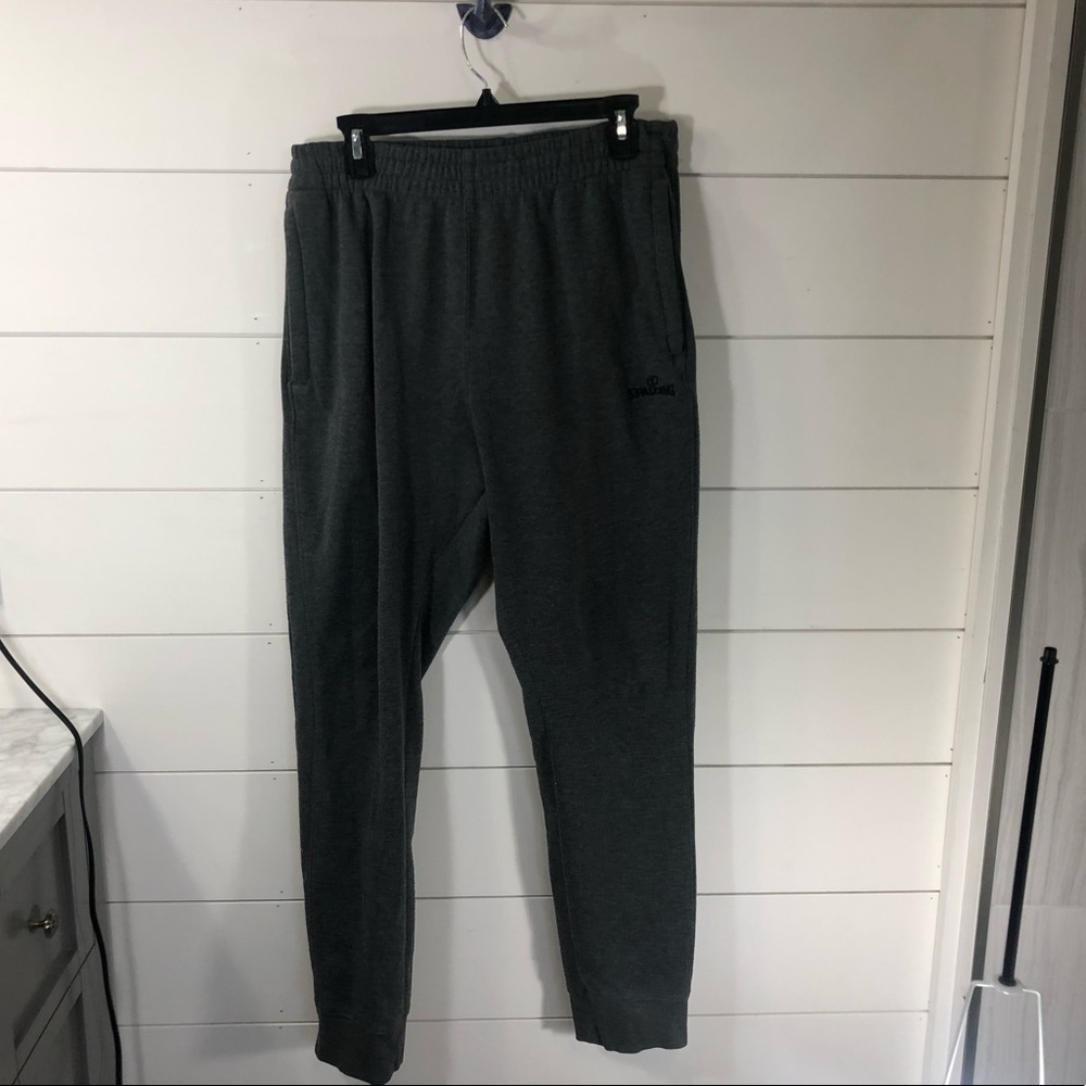 Gray Spalding Sweatpants